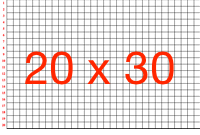 griglia 20 x 30